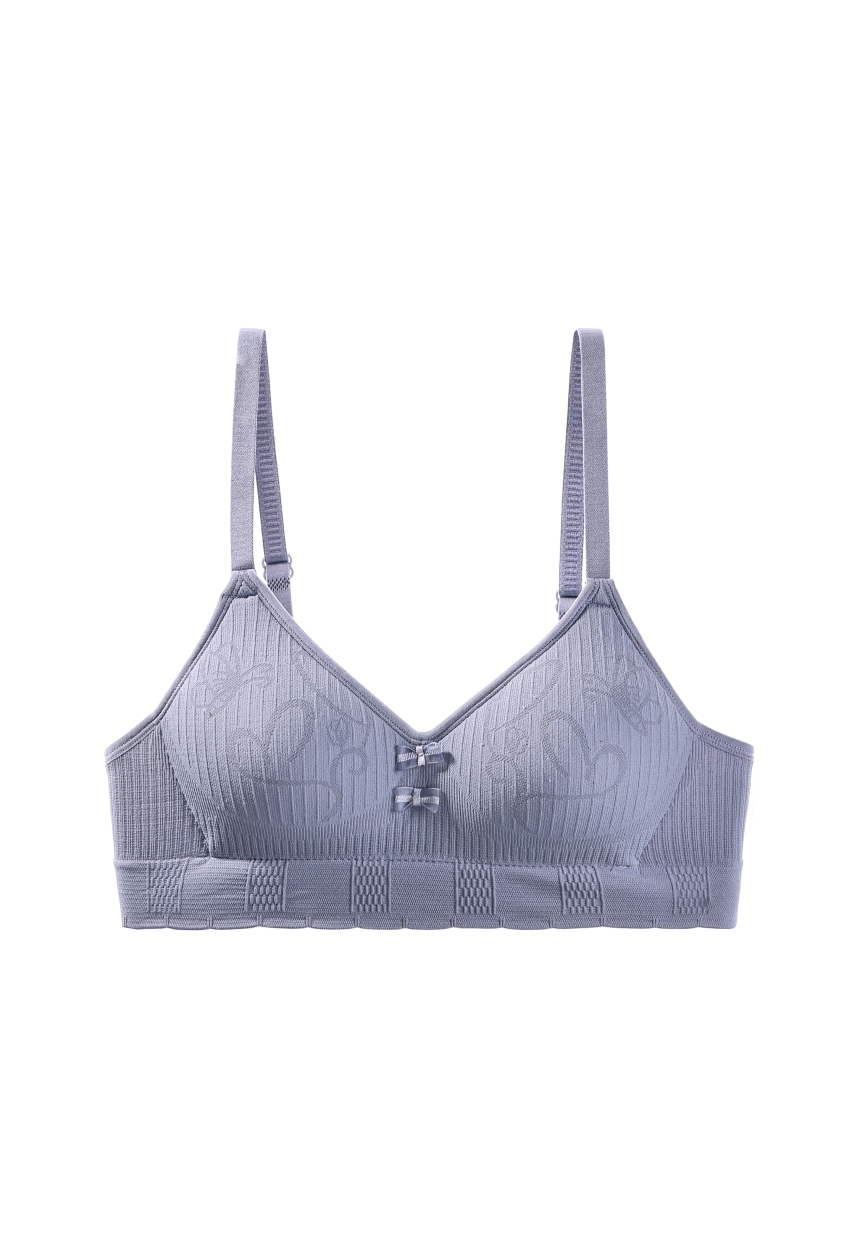 Wireless Comfort Bra with Molded Cups