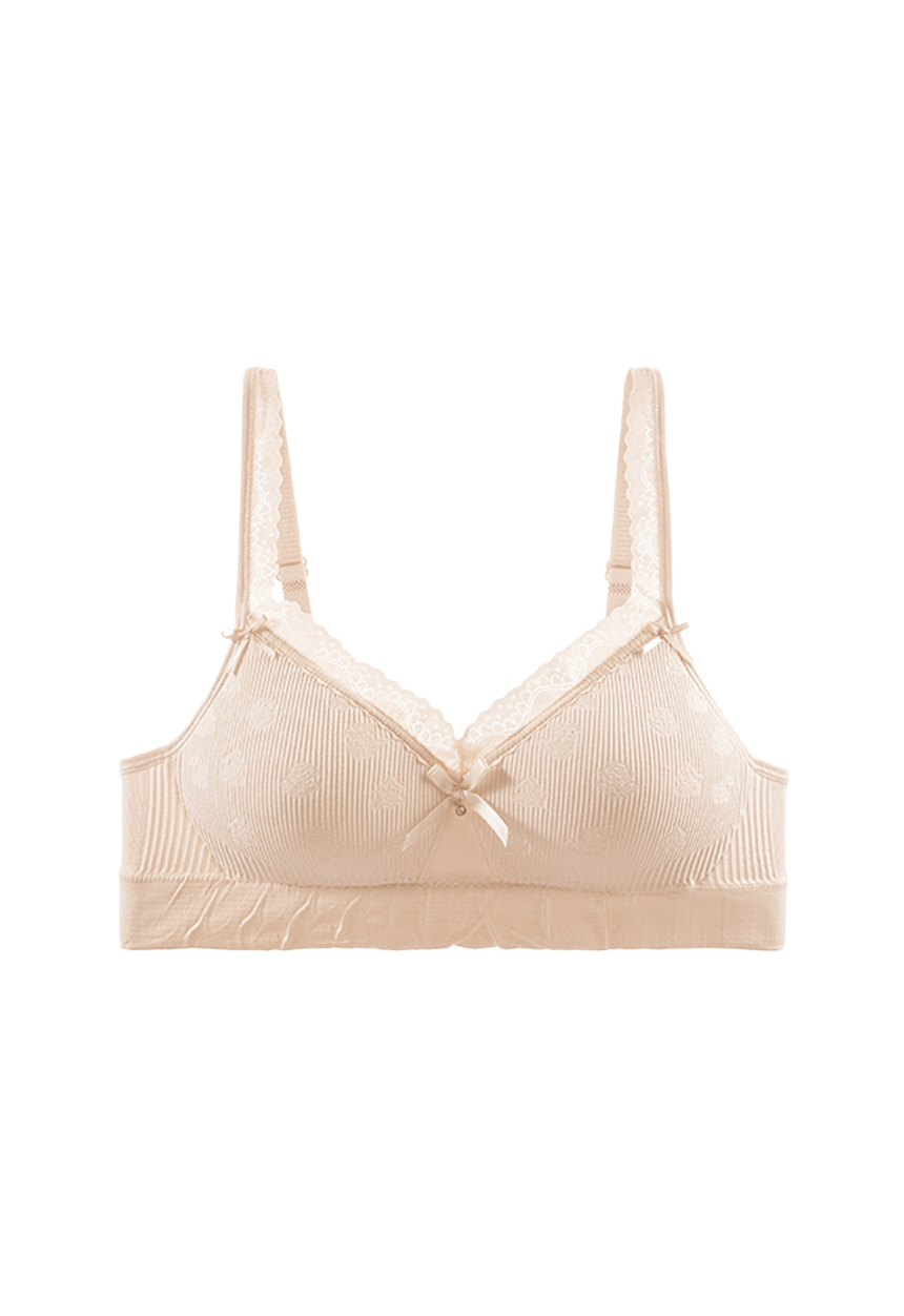 Soft Lace Embrace Comfort-Fit Bra