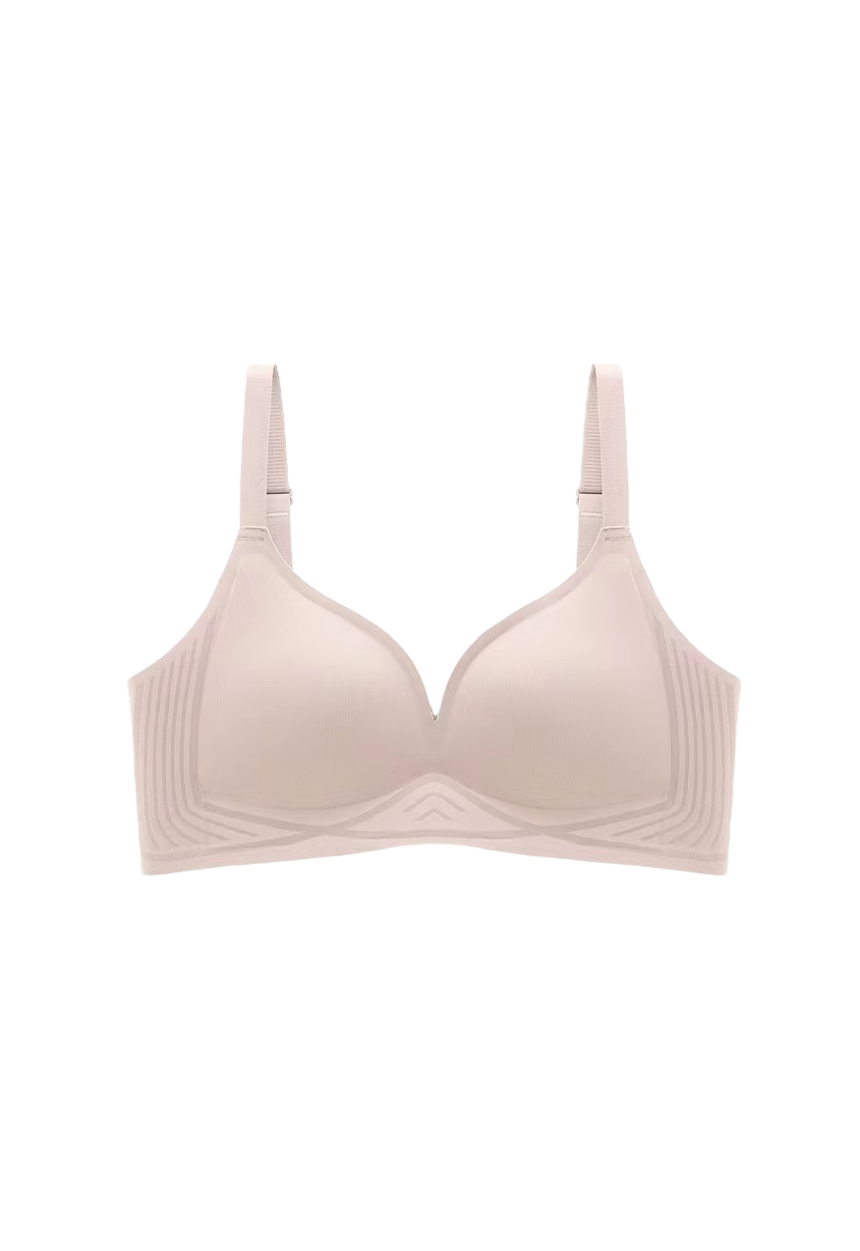 Anti-sagging push-up bra in nude color made by ucharm