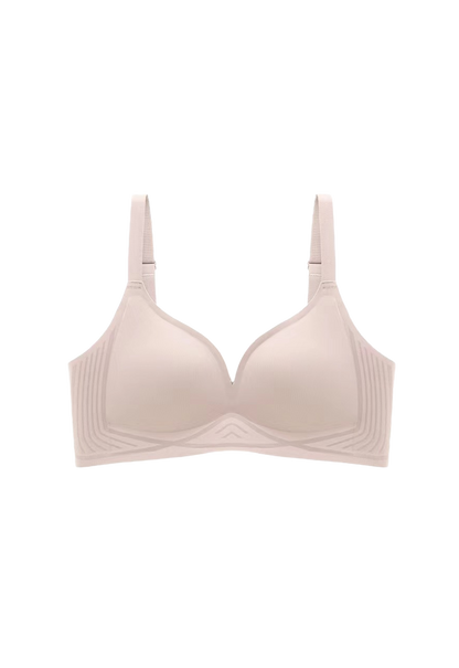 Anti-sagging push-up bra in nude color made by ucharm