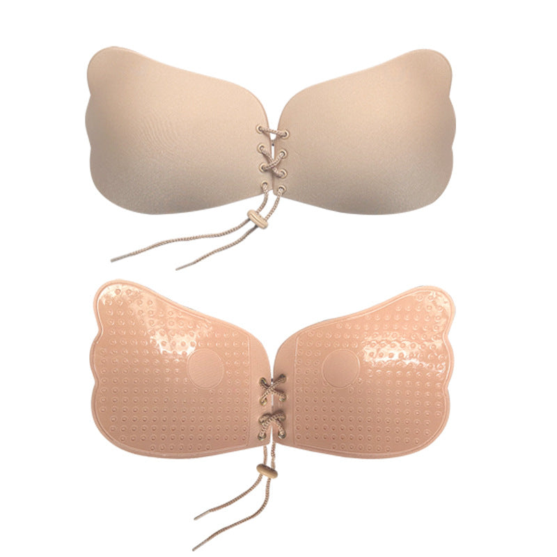 Nude Strapless Push Up Bras 