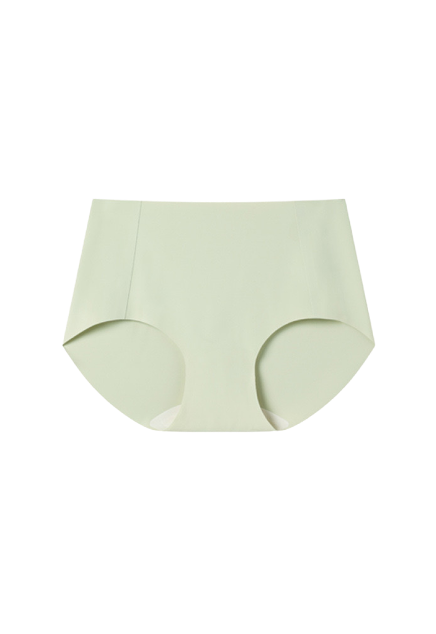 Mint green underwear briefs: a pair of undergarments in a refreshing shade of green by ucharm.