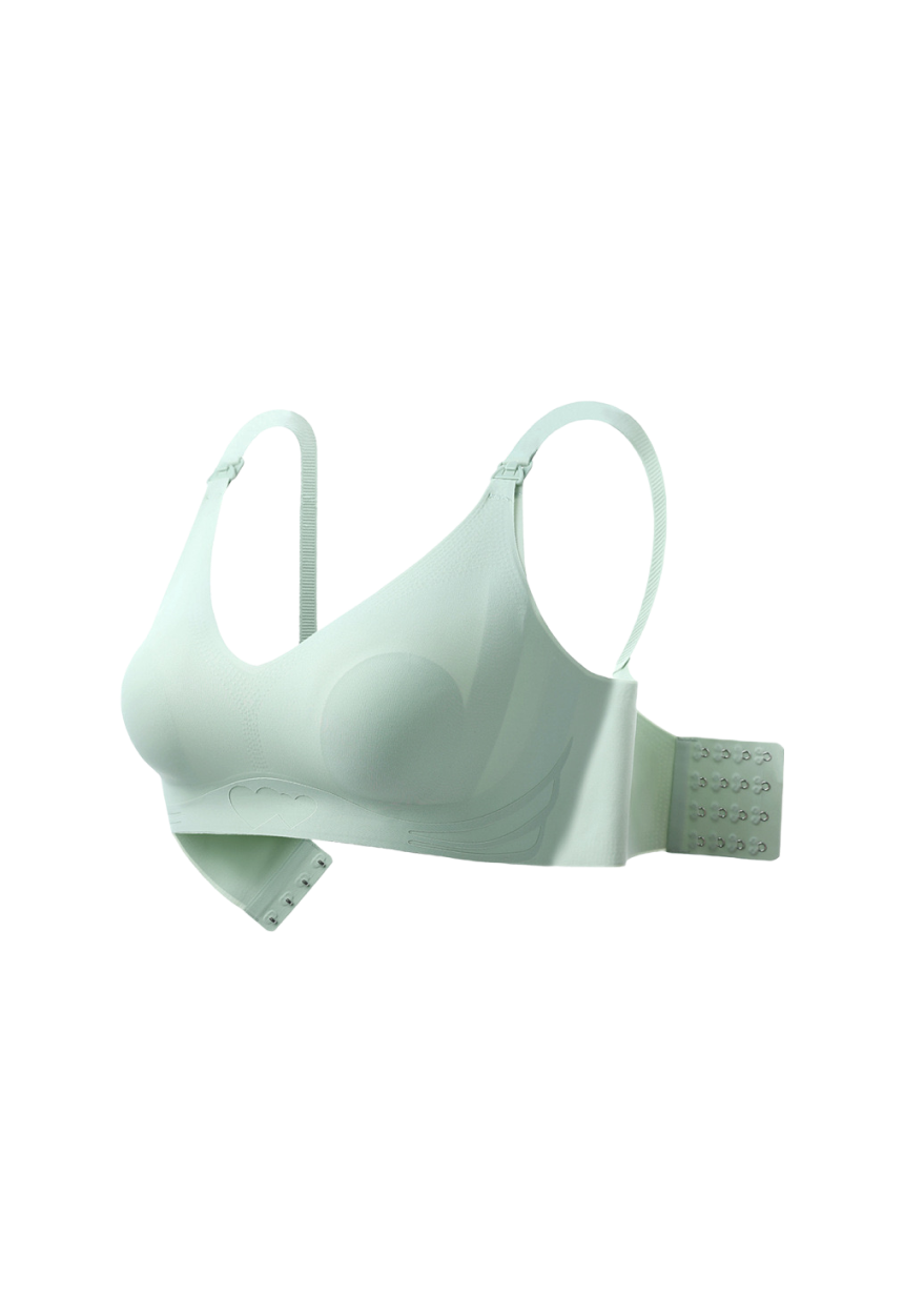 Ultra-Thin Fixed Cup Nursing Bra-Large Size